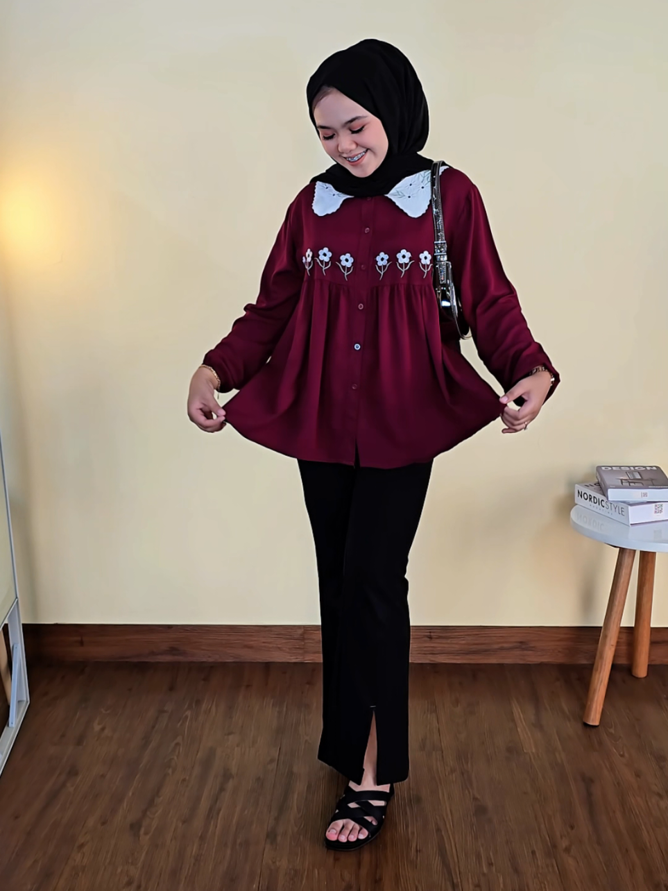 Ukuran lengkap dari size S sampai 4XL, muat sampai BB 125kg #ideoutfit #ootdhijabfashion #bajubigsize #bajuoversize #bajujumbo 