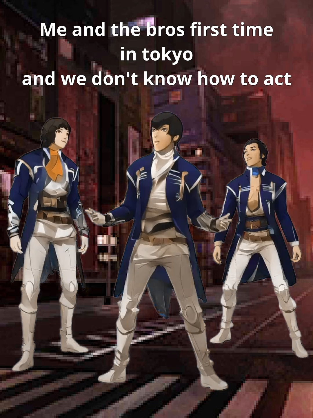 We outside #shinmegamitensei #smt #persona #jrpg