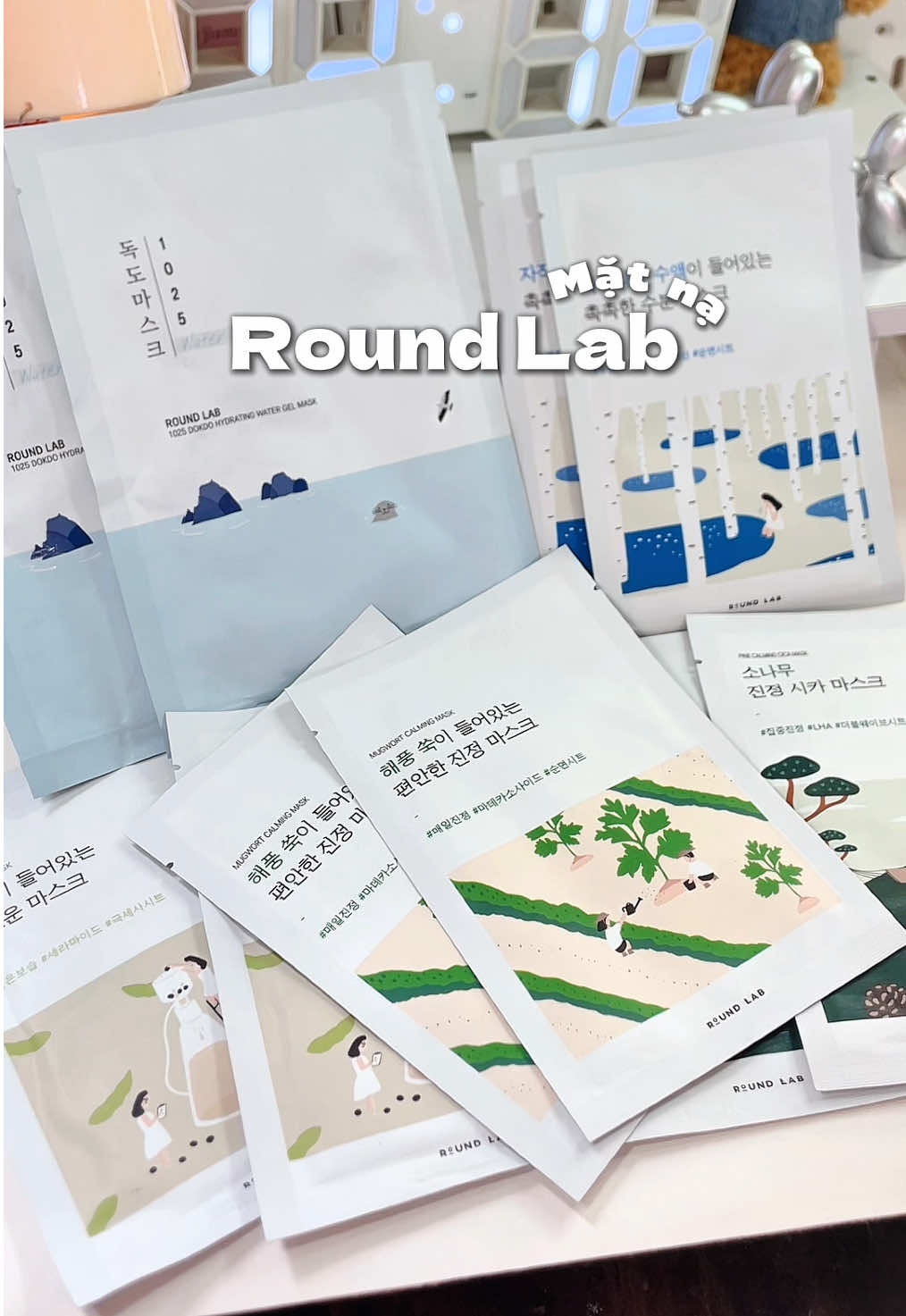 Mặt nạ chăm da siu đã từ nhà Round Lab nèe😋🫶🏻✨ #traihechamdaroundlab #roundlabglobal #roundlab #matna #mask #skincare #xuhuong #viral 
