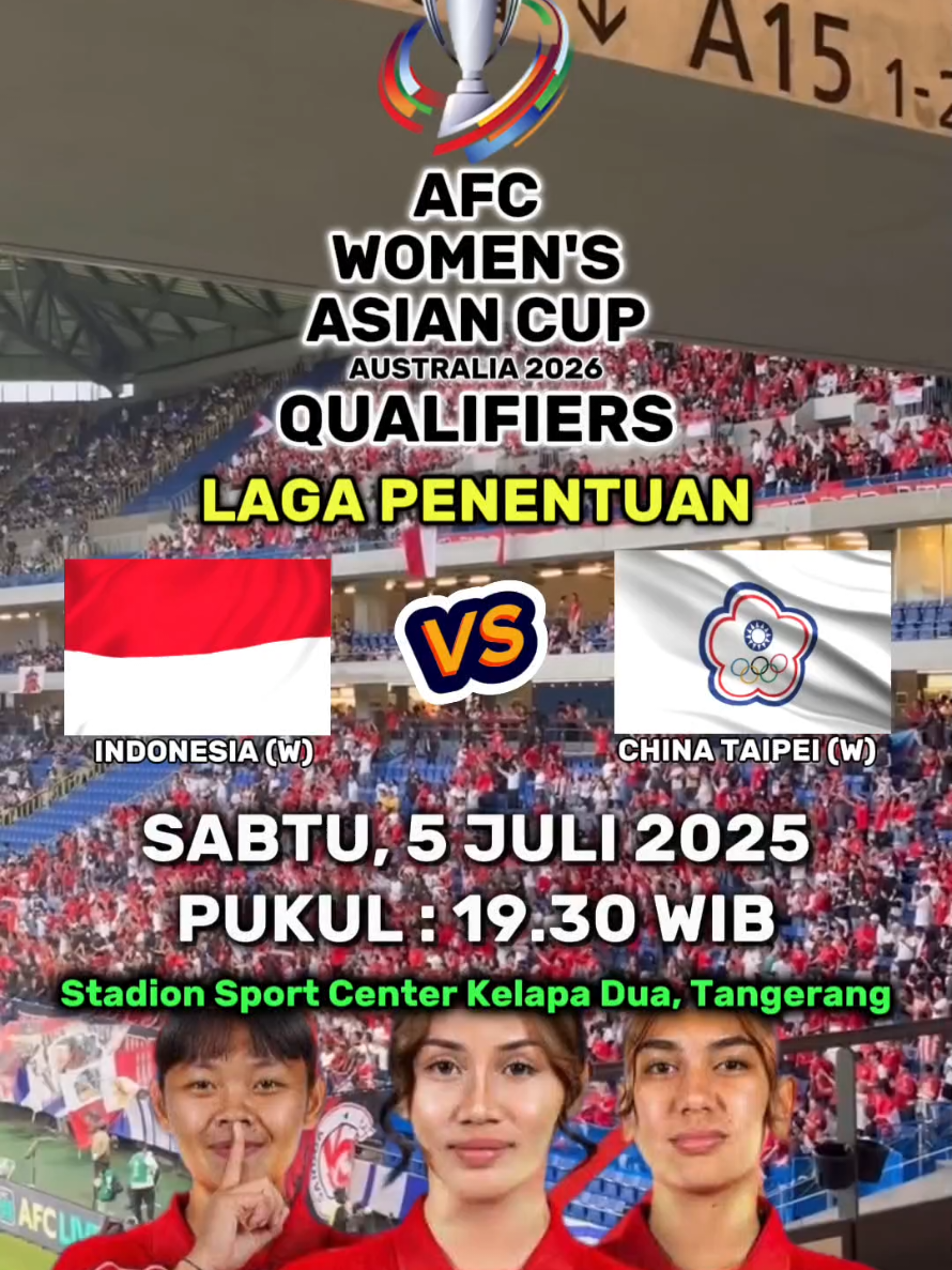 🚨LAGA PENENTUAN MARI KITA KAWAL GARUDA PERTIWI SAMPAI JUARA🔥🇮🇩🇮🇩🇮🇩 #afcwomanasiancup2026🤲🏽❤⭐ #afcwomenasiancup2026 #hasilafcwomensasiancup2025 #timnasindonesia🇮🇩 #timnasday🇮🇩 #jadwaltimnas #garudapertiwi #sepakbolawanita #timnaswanita #pssi #xyzbca #tiktokworld #GarudaMendunia #breakingnews #pemaindiaspora #berandatiktok #tiktokindo #tiktokunivers #fyp 
