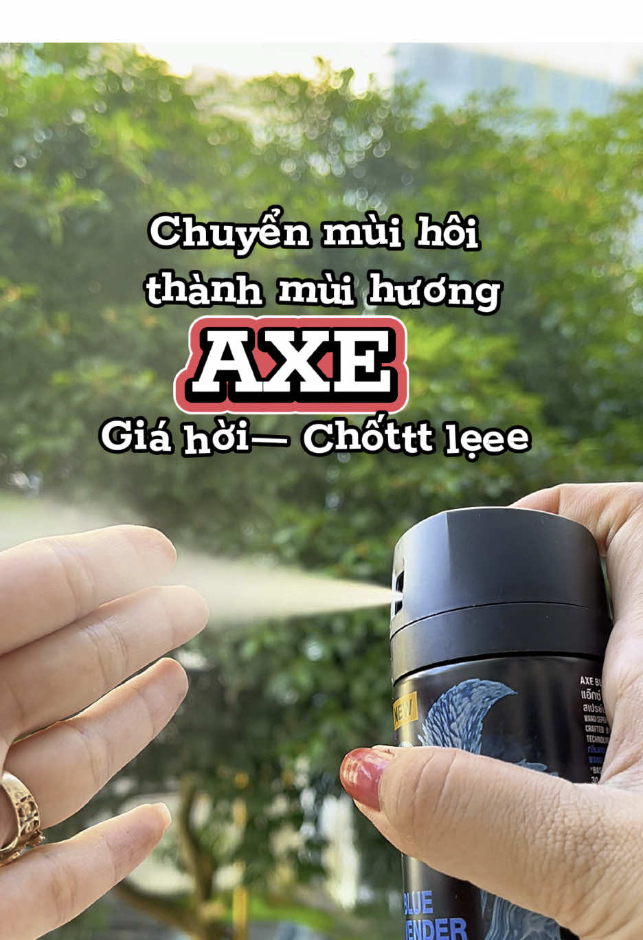 Xịt thơm Axe mùi này sang lắm!! Mấy anh nam sử dụng đi hẹn hò công việc là rất okela #axe #axefinefragrance #luuhuongthoithuong #hợptáccùnguniliever #transandeal #xuhuong #viral 