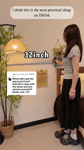 回复 @KaslandiWoodArt Yes, hooks and partitions are standard for perforated panels. The most popular nail board full-length mirror!#furniture #mirror #hovetmirror #tiktokmademebuyit #homedecor #fyp #fulllengthmirror #tiktok #tiktokshop #dealsforyoudays #pegboard#pegboardmirrorr