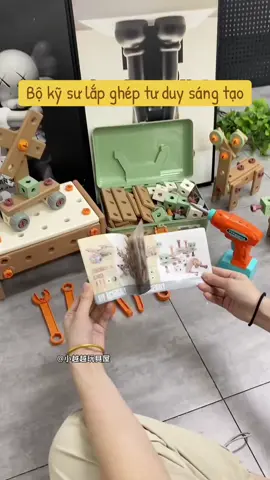 Đồ chơi kỹ sư lắp ghép giúp bé tư duy sáng tạo #xuhuongtiktok #dochoikysu #dochoikysulaprap #viralvideo #fpyシ 