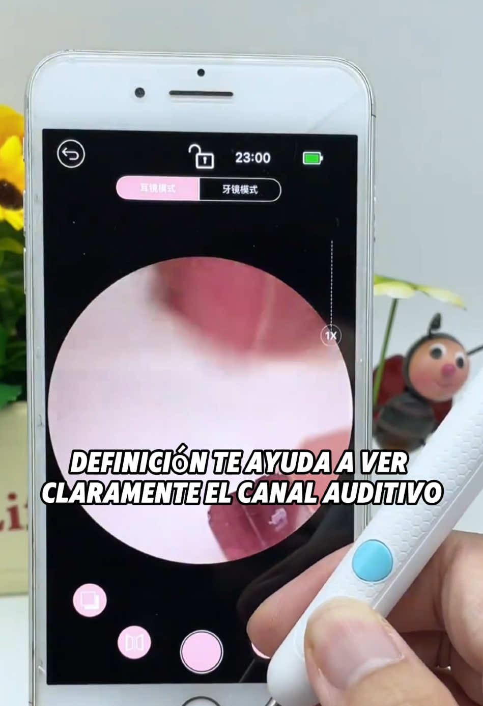 Limpiador de oídos visual inteligente, seguro y no daña el canal auditivo🫶🫶 #oreja#palaparaloreja#lifehacks#TikTokShop#beauty#fyppp