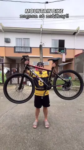 Mountain bike matibay at pangmatagalan na gamitan gawa ito ng AENXRD bikes. Makapit ang brake system top quality na, aesthetic ang datingan at angas ng pormahan. May mudguard at handguard na kasama. Get yours na it won’t let you down. #mountainbike #mountainbikes #bicycle #bike #bikers #aenxrd #fyp 