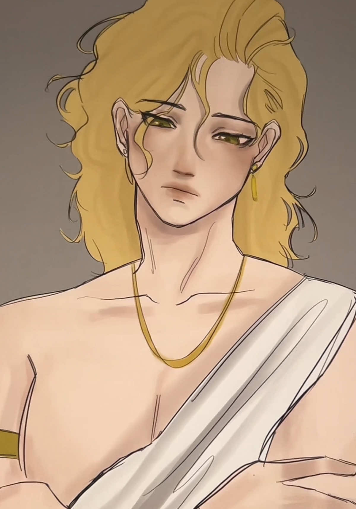 A king has fallen, or a prince, and they're fighting for the body. Who? Patroclus will be able to tell him. #thesongofachilles #achilles #iliad #patroclus #animatic #drawing #art #procreate #digitalart #fanart #animation #fyp 