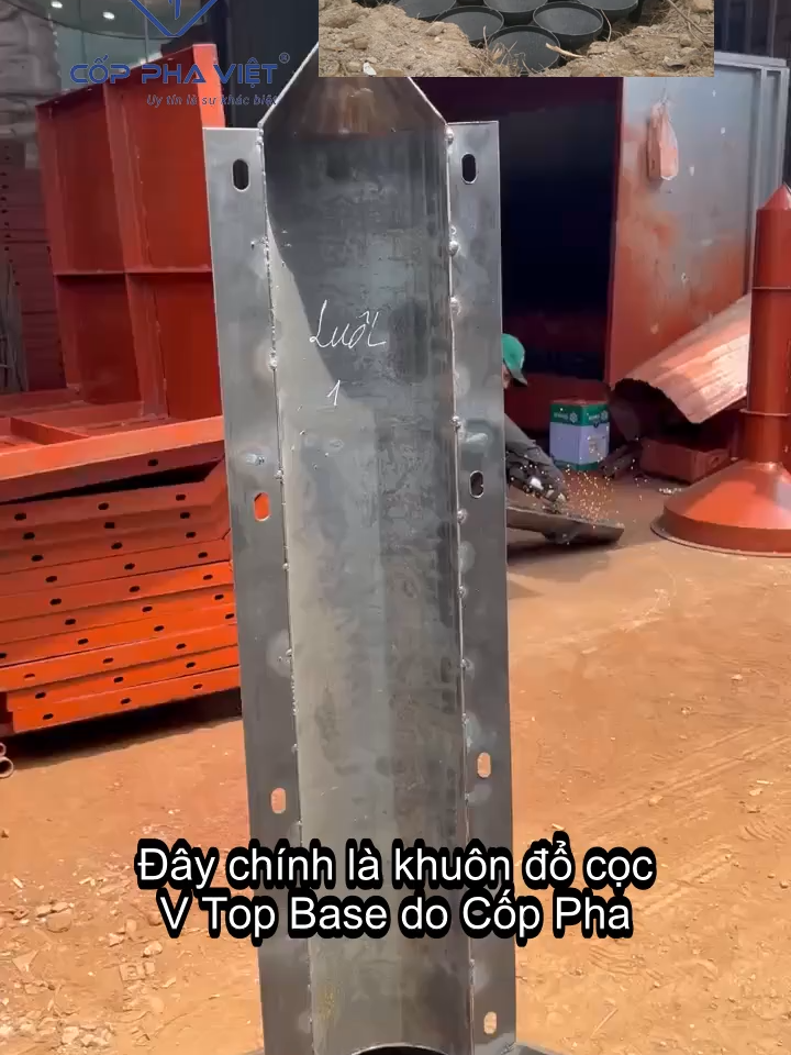 Cách đổ cọc thông minh: Ứng dụng công nghệ V Top Base cùng Cốp Pha Việt #coppaviet #vtopbase