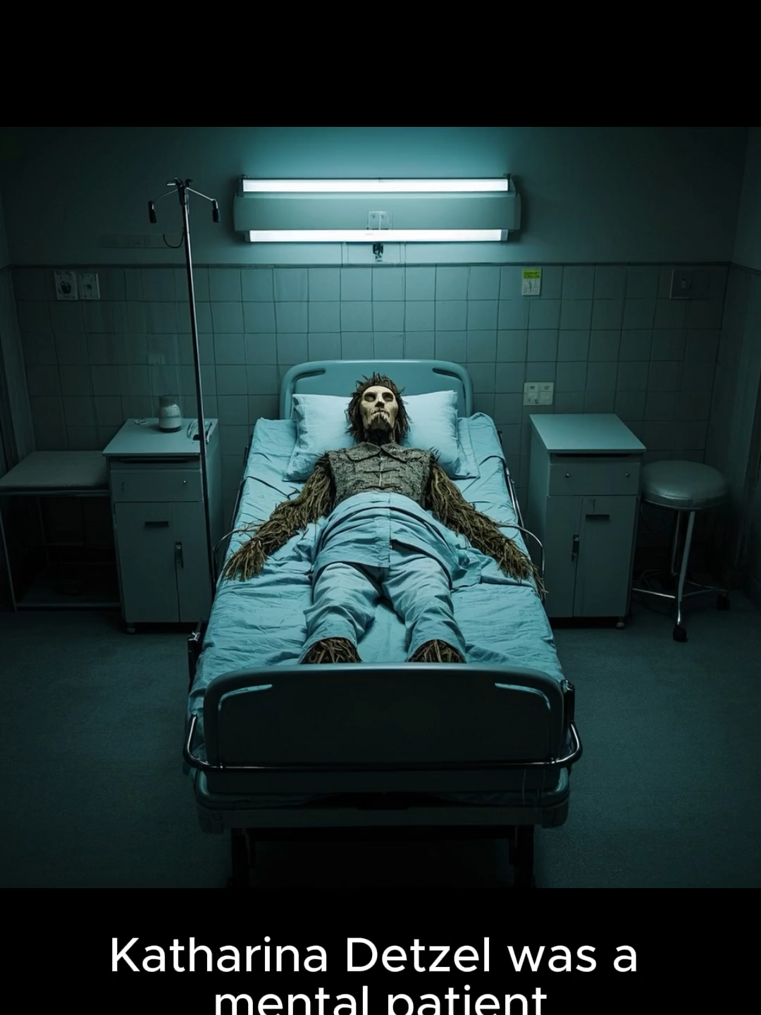 Katharina Detzel, a mental patient, crafted a strawman. #borderlesstimeline #Timeline #america #History #mentalpatient #starwman