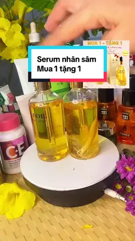 Serum nhân sâm và tinh chất huyết thanh vàng 24k, dưỡng trắng sáng da giảm thâm giảm nám giảm tàn nhang#thanhle_87 #viraltiktok #fyp #xuhuong #serumnhansam#serumduongtrang #CapCut 