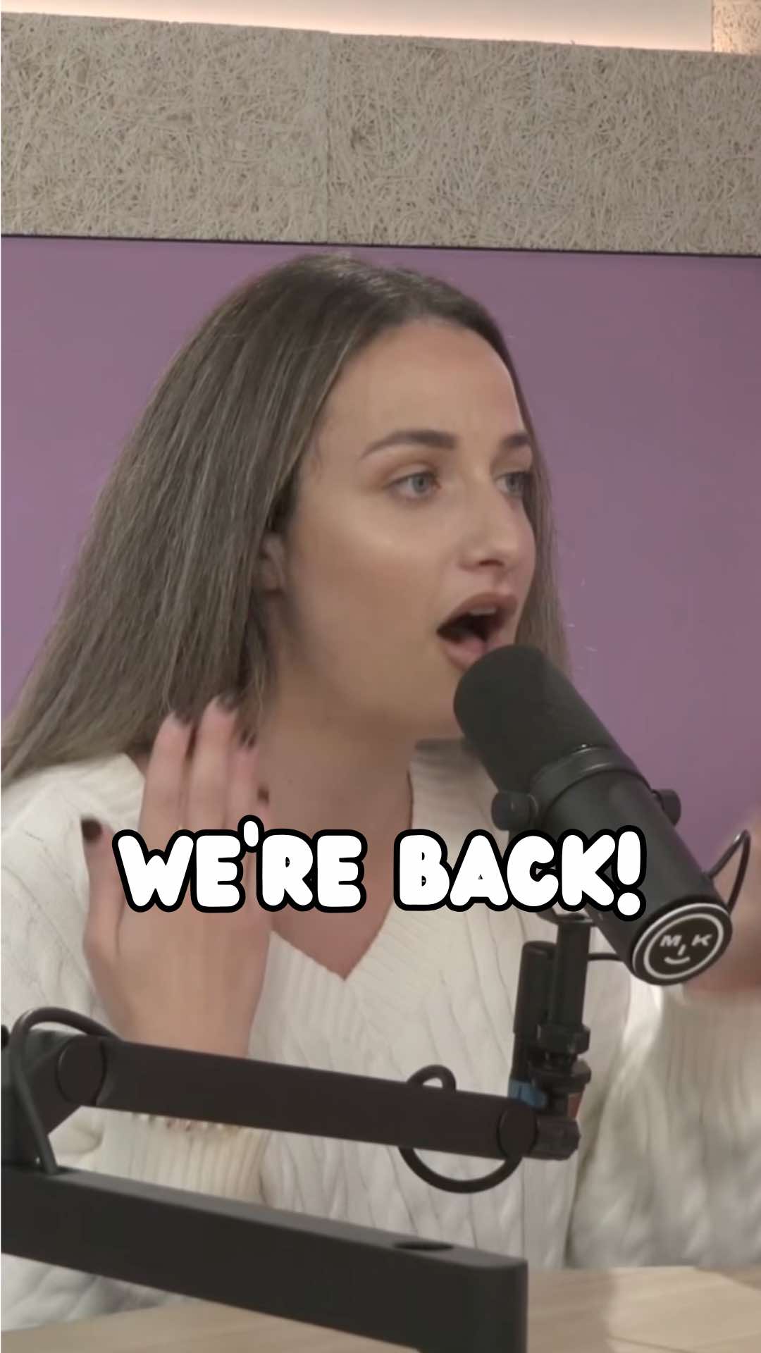 A little taste of what to expect with our first ep back…🎙️🖤 #podcast #comedy #nz #aus