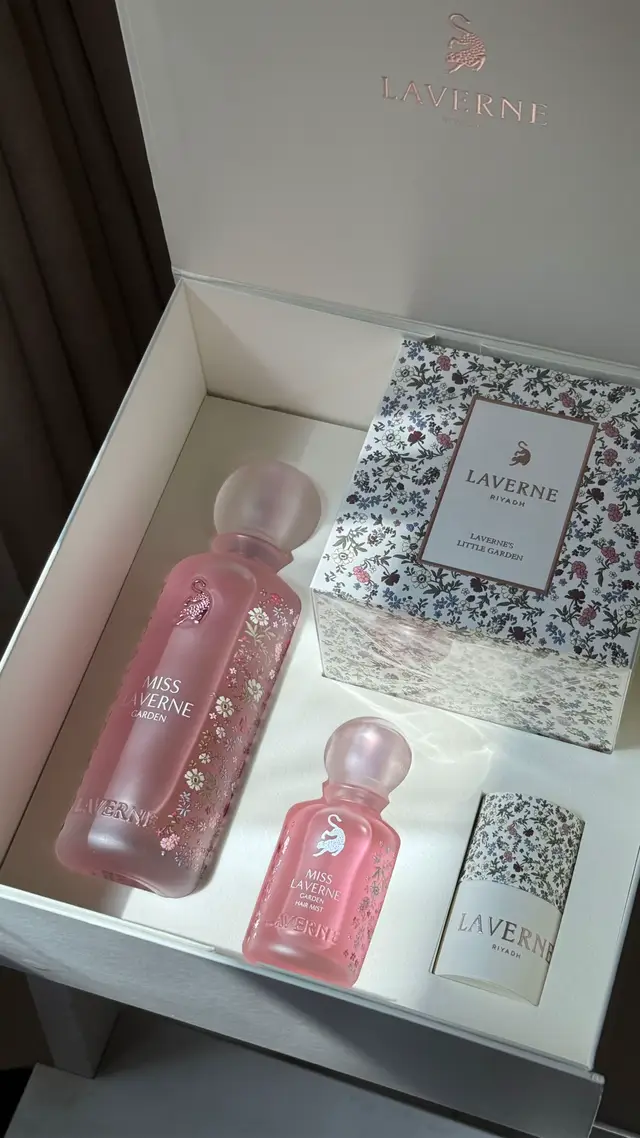 #لافيرن #مس_لافيرن_قاردن #laverne #laverneperfumes #misslavernegarden 