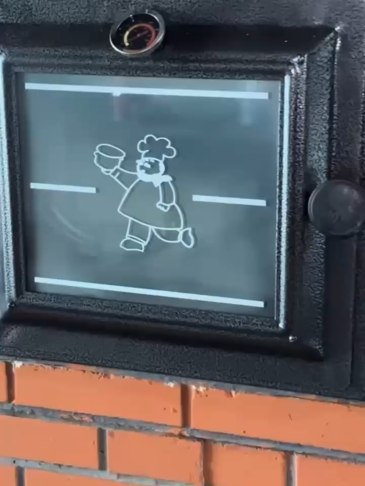 Forno com Tampa de Vidro e Termomêtro