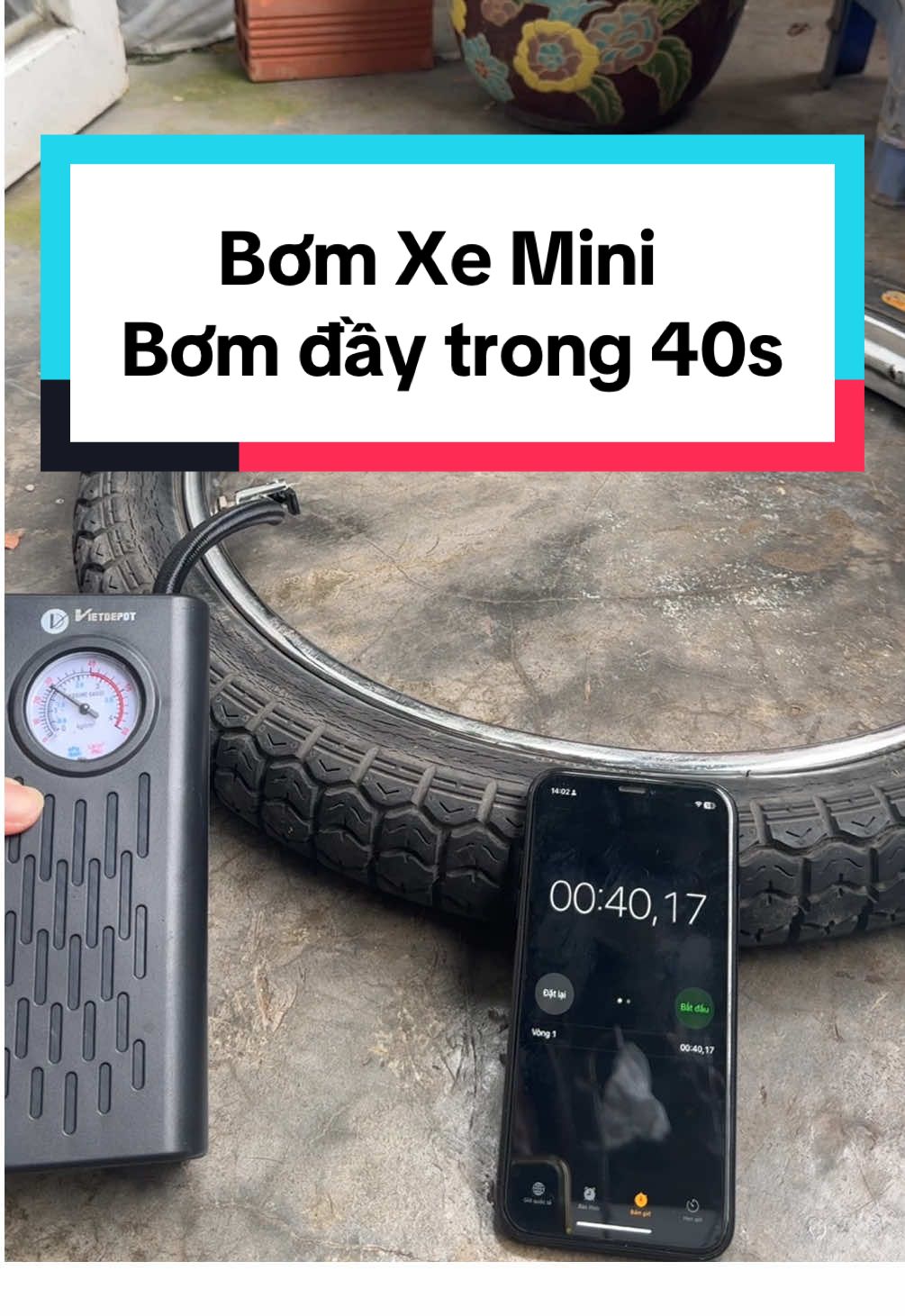 Ống bơm xe mini tiện lợi – Bơm được ô tô, xe máy, xe đạp, xe điện. #ongbomxemini   #bomxedanang   #bomxegonnhenhanh   #phukienxehay   #congnghetienich  @Cà Phê Trung Nguyên 