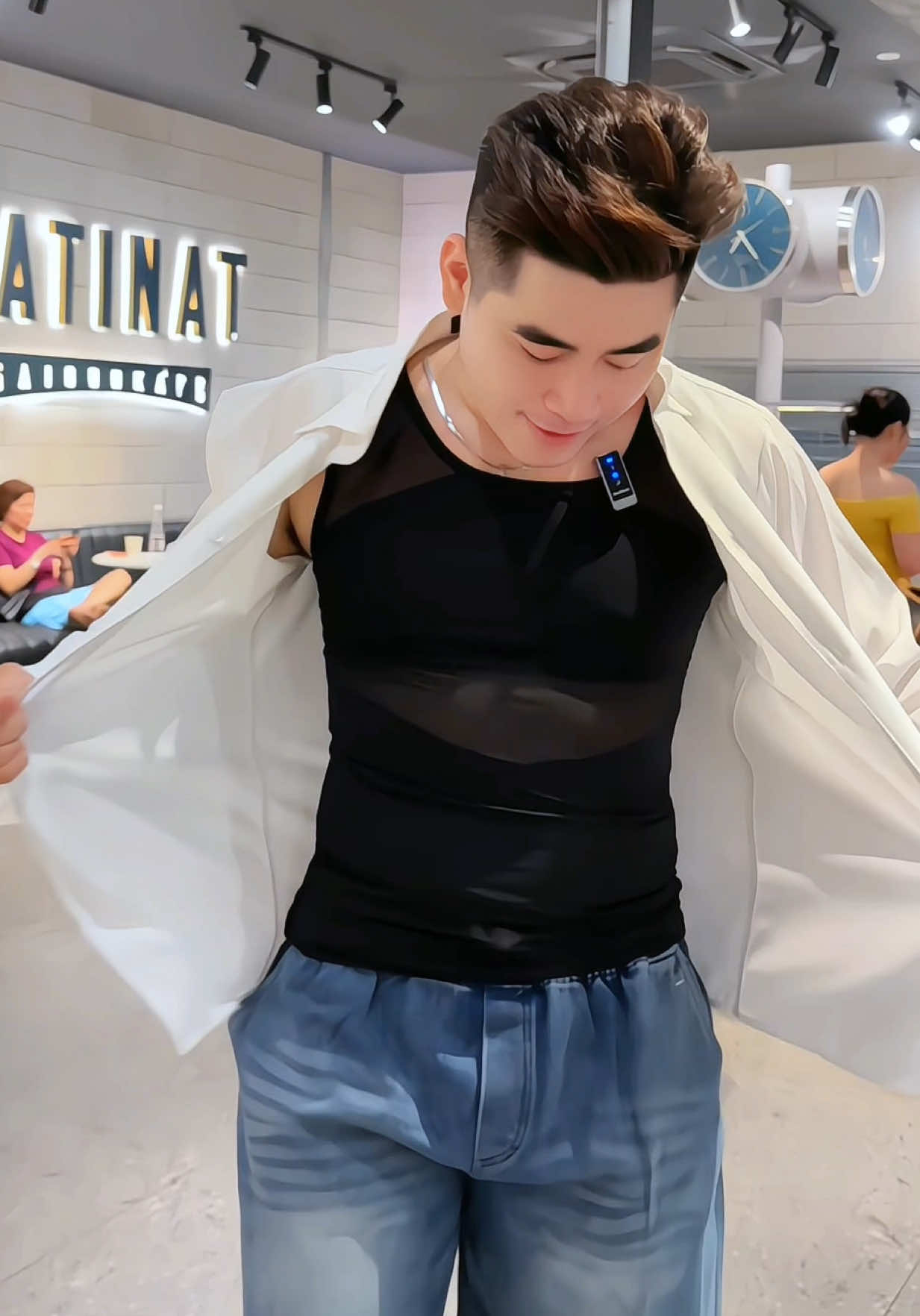 Đồ Quần Định Hình Cơ Thể Nam, Làm săn chắc Ngực Và Bụng. #aodinhhinhnguc #aodinhhinheo 