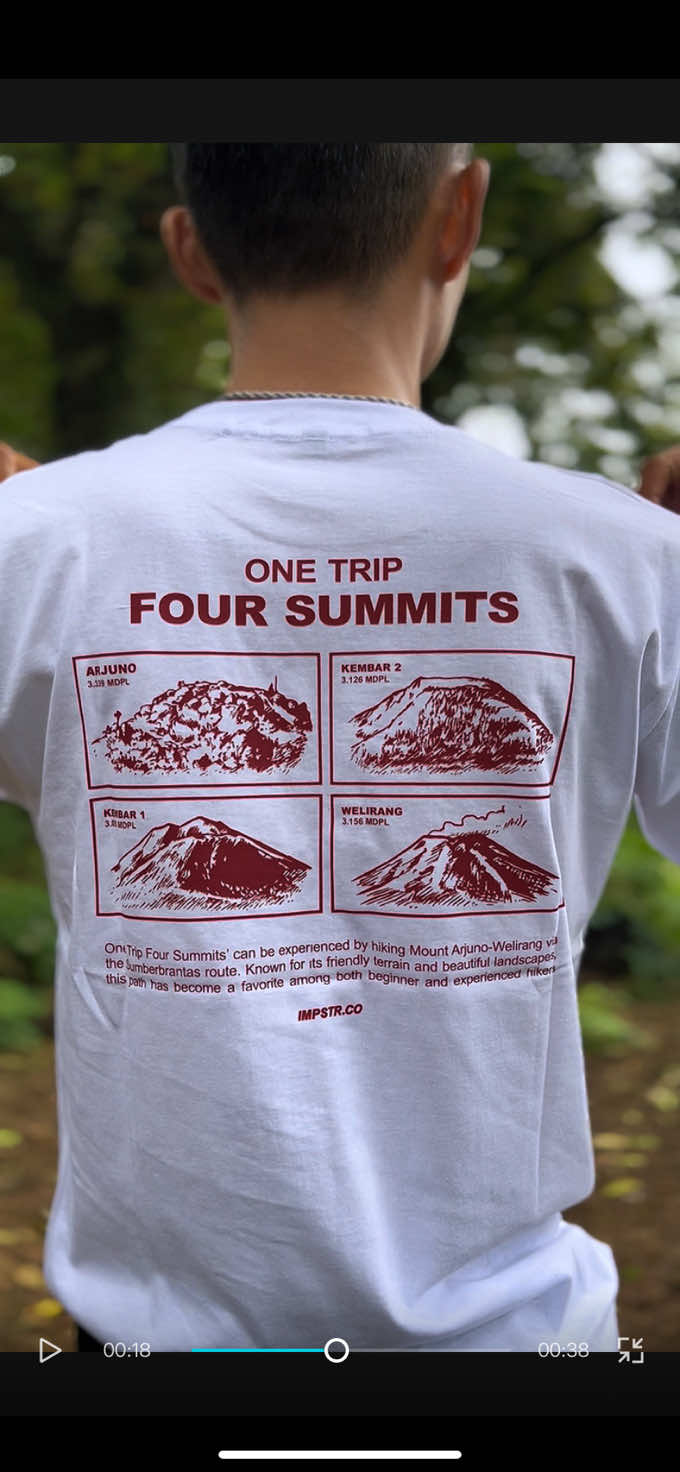 One trip four summit, masa cuma dapet satu puncak? #arjunowelirang #arjuno3339mdpl #arjunoviasumberbrantas #pendakigunung #pendakiindonesia 
