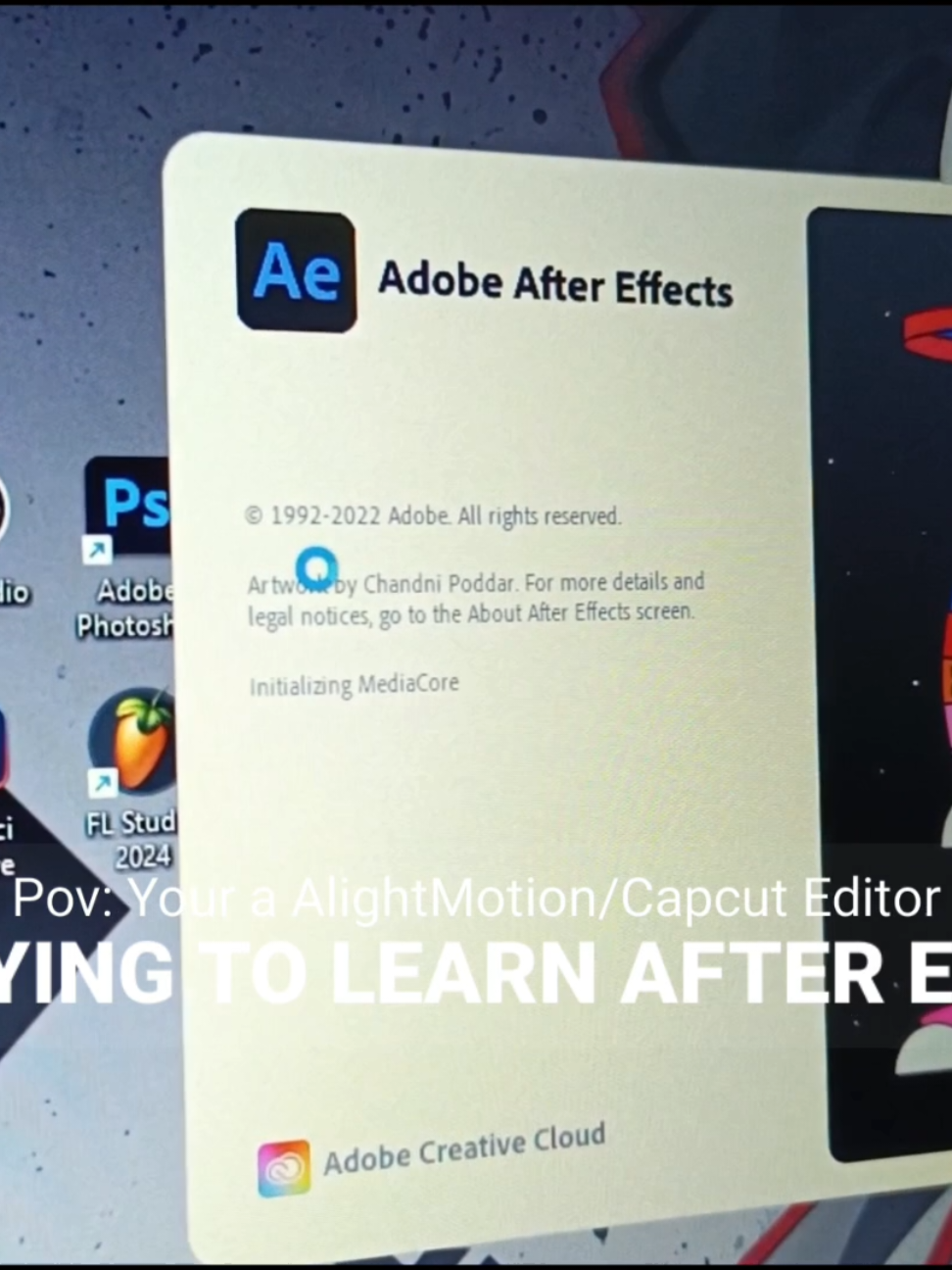 Pov: Your a AlightMotion Editor and Trying to Learn After Effects (Ae) 🥀😰 #aligntmotion #aftermotion #ultramotion #capcut #aftereffects #adobeaftereffects #visualeffects #3d #editor #relate #editing #jjedits #edits #cooledits #bestedit #blender3d #animation #meme 
