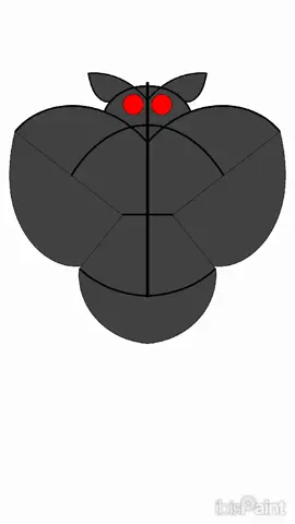 layangan si kepok mini#fyp #ibispaintx #sikepokmini 