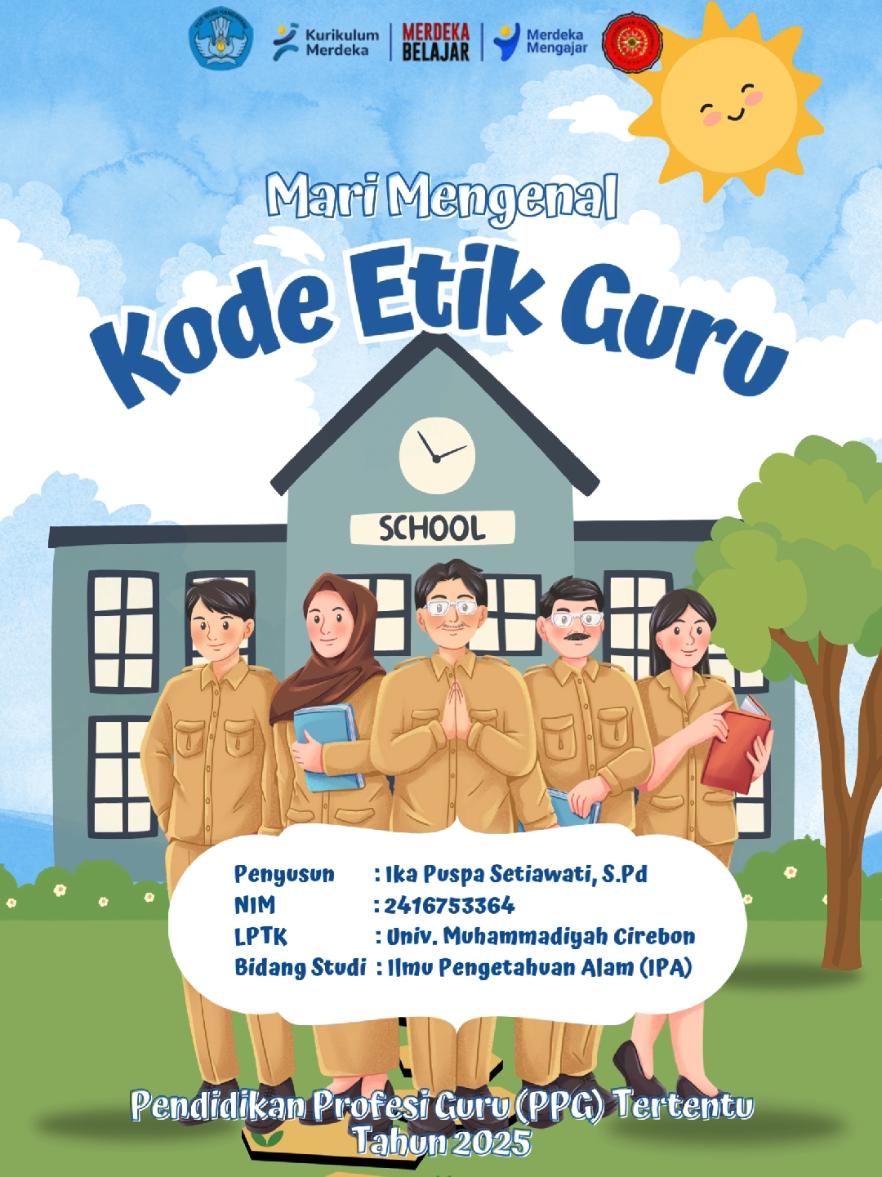 Aksi Nyata Modul 3 - Mari Mengenali KODE ETIK GURU INDONESIA @kemdikbud.id @kemdikbudristek @SEKOLAH AKHLAQ  #posterinfografis #posterinteraktif #kodeetikguru #kodeetikguruindonesia #jurnalmodul3ppg2025 #jurnalpembelajaranmodul3 #ppgdaljab2025 #fyp #fypシ 