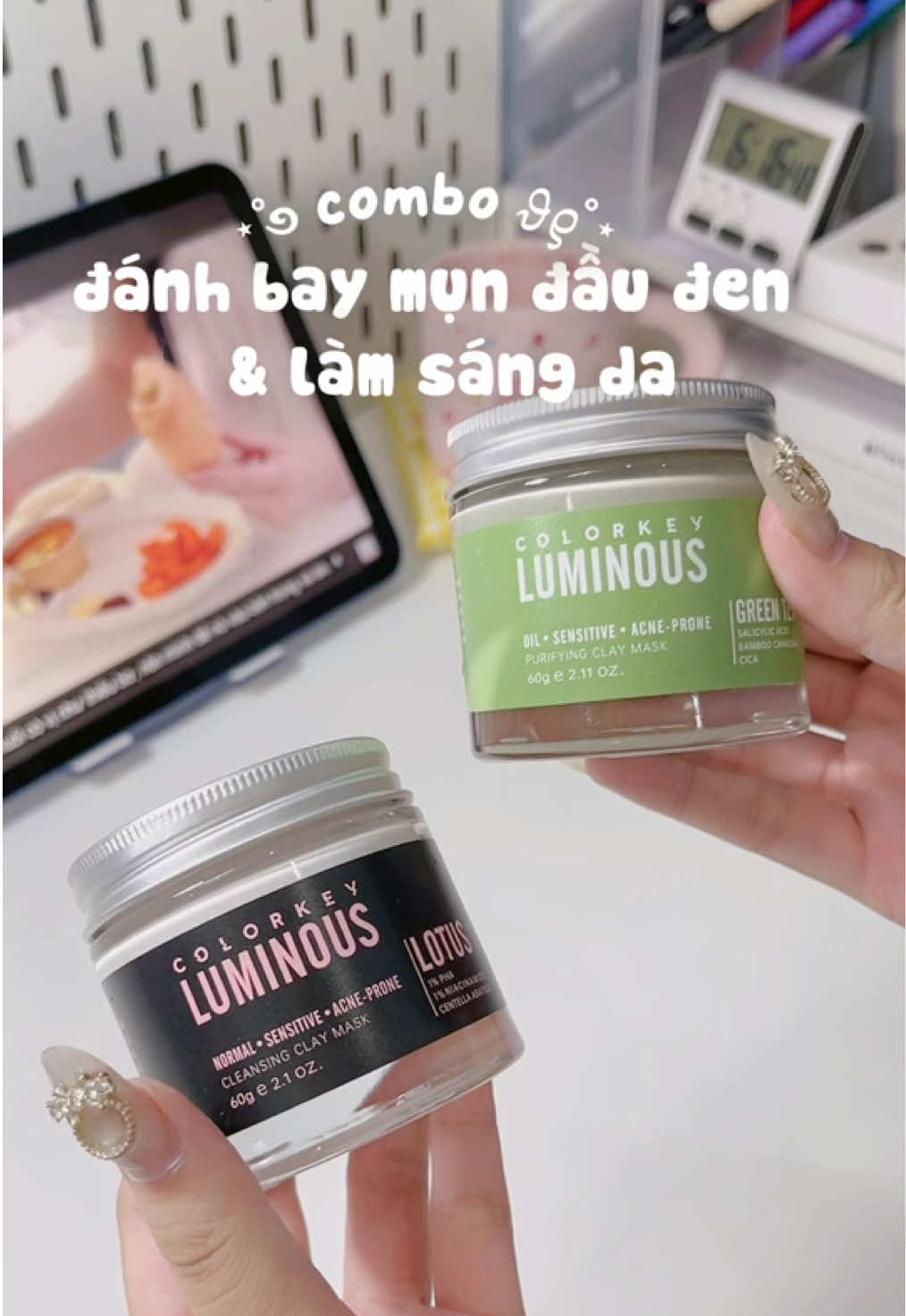 mặt nạ bùn xài êm mà zá hssv nè mấy bà ưi 🙆🏻‍♀️🍒 #colorkeyvn #colorkeyluminous #matnadatset #matnabun #unboxcunganna 