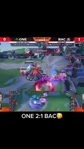 史上最接近的主堡攻防戰？ #ONE #BAC #GCS #APL2025