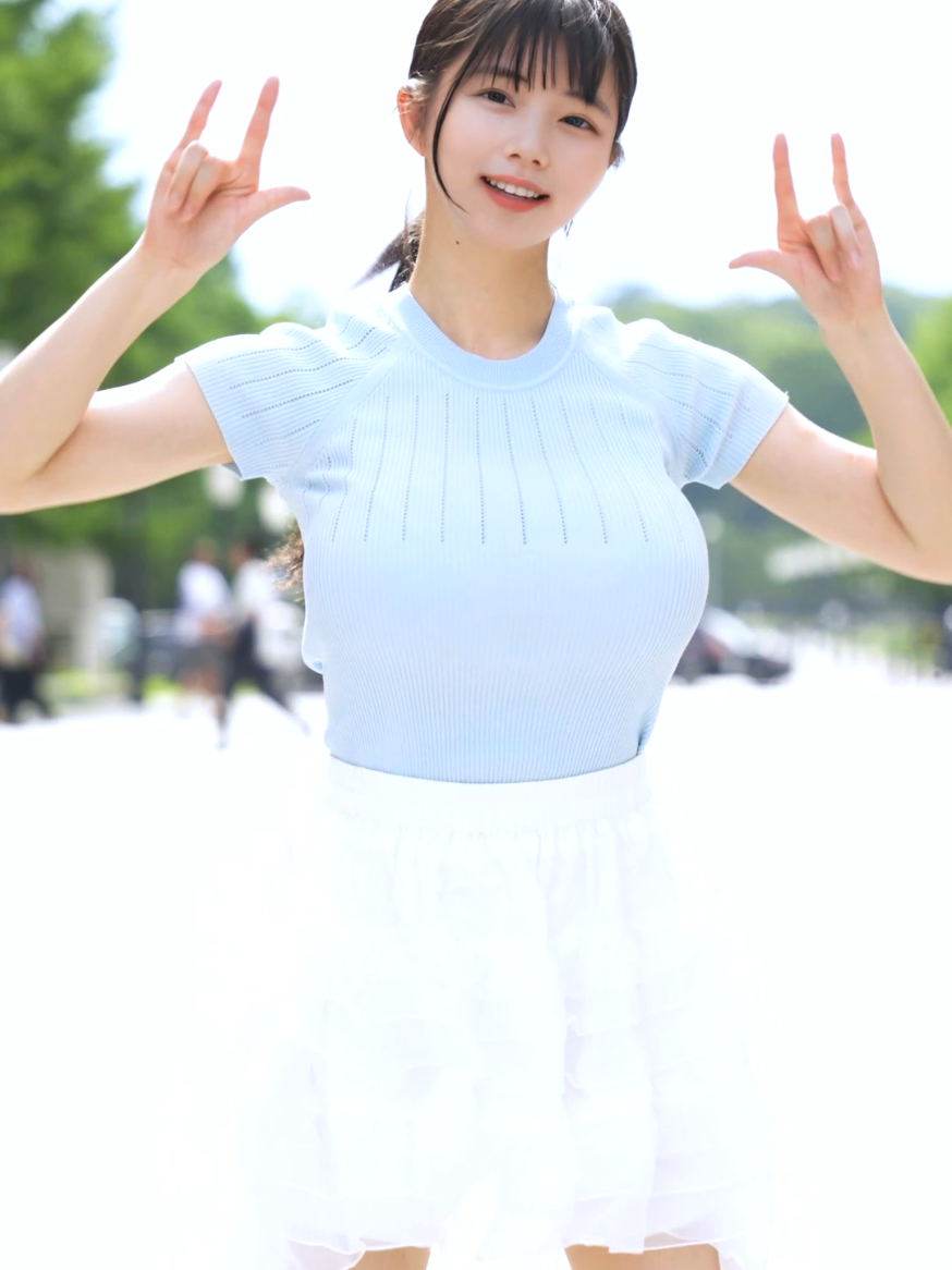 お外で踊ってみたよ！