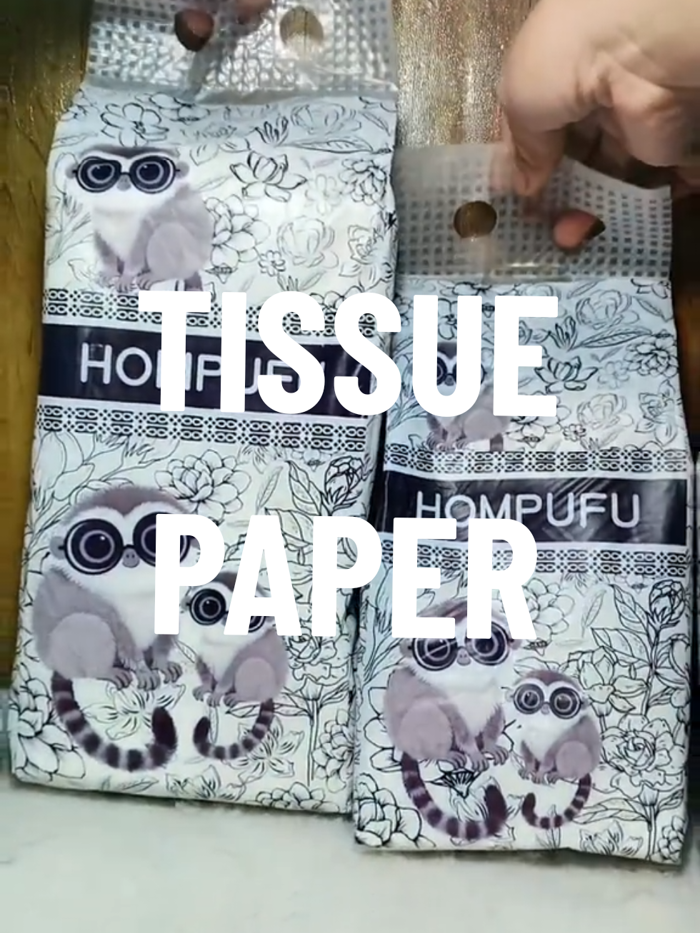 HOMPUFU tissue ✨ #tissuepaper #tissue #fyp 