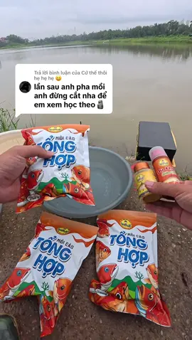 Trả lời @Cứ thế thôi hẹ hẹ hẹ 😆 chúc anh em lên cá rực rỡ, anh em nào dùng mồi tổng hợp lên cá khoe với mình nữa nhé ^^ #cauca #fishing #trongminhfishing #xh 