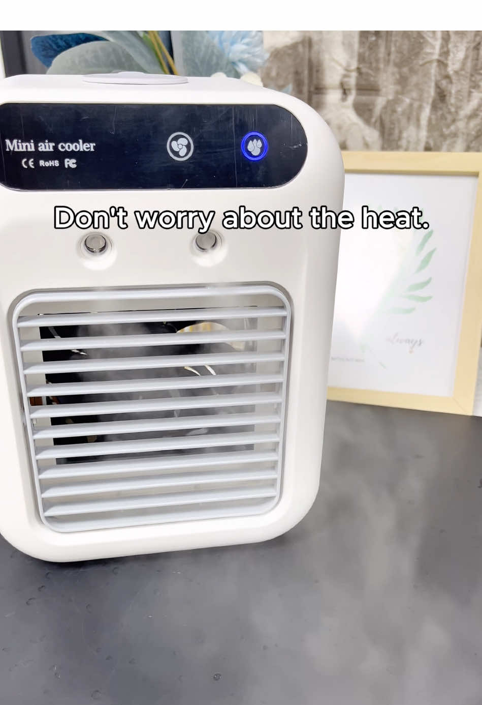 This USB rechargeable mini air conditioner fan is the real deal-dual mist mode,strong cooling,quiet,and portable!Perfect for bedroom s,dormrooms,and small spaces.Stop sweating and start chilling#tiktokshop #fyp #tiktokmademebuyit #dealdrops #spotlight #2025#summersale 