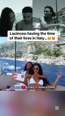 Jay cincoo and Lala in Italy 🥹❤️‍🩹 #jaycincoo #lalabaptiste #foryoupagee #stream #streamerclips #twitchstreamer #goviral 