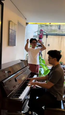 Mendendam - Marcell  (Short piano version) @Kevin Rinaldi on piano @reyhanrausan back vox Enjoy 🙏🙏 #fyp #song #cover #piano #sing 