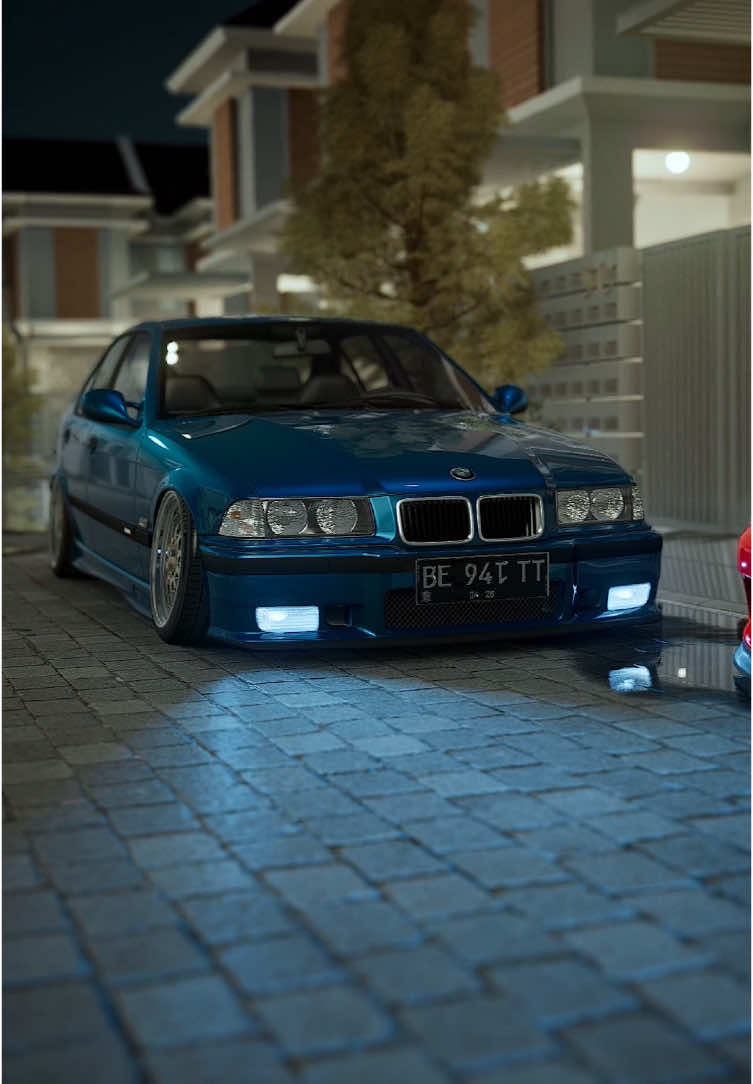 edisi nongki malam, link map di bio  #e36 #evo9 #2gd #assettocorsa 
