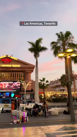 We stayed in Adeje - one night here was enough for us 😅 #tenerife #lasamericas #canaryislands 