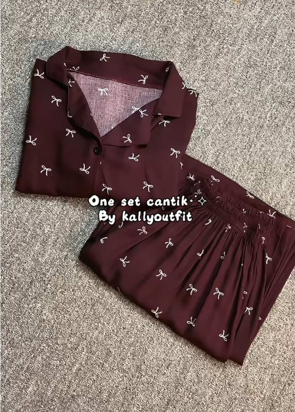 One set cantik cuma 80rban😍 #onesetkallyoutfit #oneset #onesetmurah #onesetcantik #onesetrayon 
