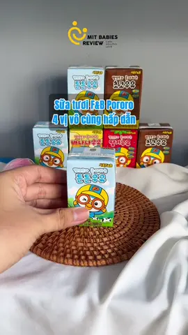 Thêm một lựa chọn b.ổ s.ung d.inh d.ưỡng và giải khát tuyệt vời cho bé những ngày hè! #mevabe #kids #mitbabiesreview #suatuoi #pororo 