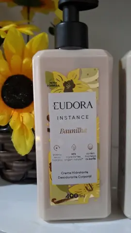 hidratante baunilha Eudora Instanse disponível 💛✨🤌🥰 #eudora #hidratante #cheirosa #baunilha  por:47:99