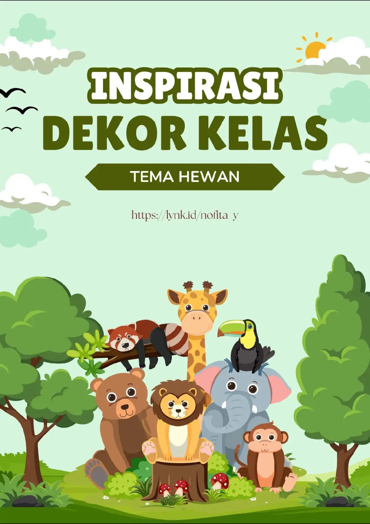 Dekorasi kelas yg cocok untuk jenjang PAUD, TK / SD ✨ kelas pasti jadi makin berwarna 🔥😍 #dekorasikelas #canva #sd #tk #paud #hiasankelas #fyp #mpls #gurumuda 