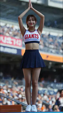 이 치어리더… 진짜 AI라고요?   자이언츠 응원단 무빙 실화냐🔥   AI 치어리더가 자이언츠 유니폼 입고 KPOP 댄스를?!   직캠 감성으로 만든 리얼 AI 응원 무빙⚾   #AI콘텐츠 #AI치어리더 #야구 #롯데자이언츠 #국내야구 #치어리더 #야구응원 #직캠 #AI영상 #치어리더직캠