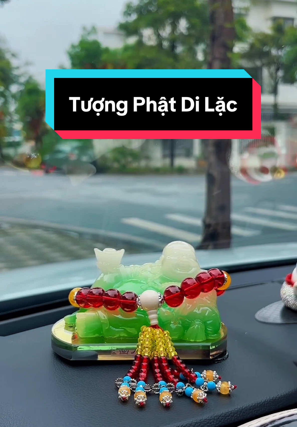 Tượng phật Di Lặc xanh ngọc #phukienoto #scarvn1 #tuongdilac #tuongphat #tuongphattrangtrioto 