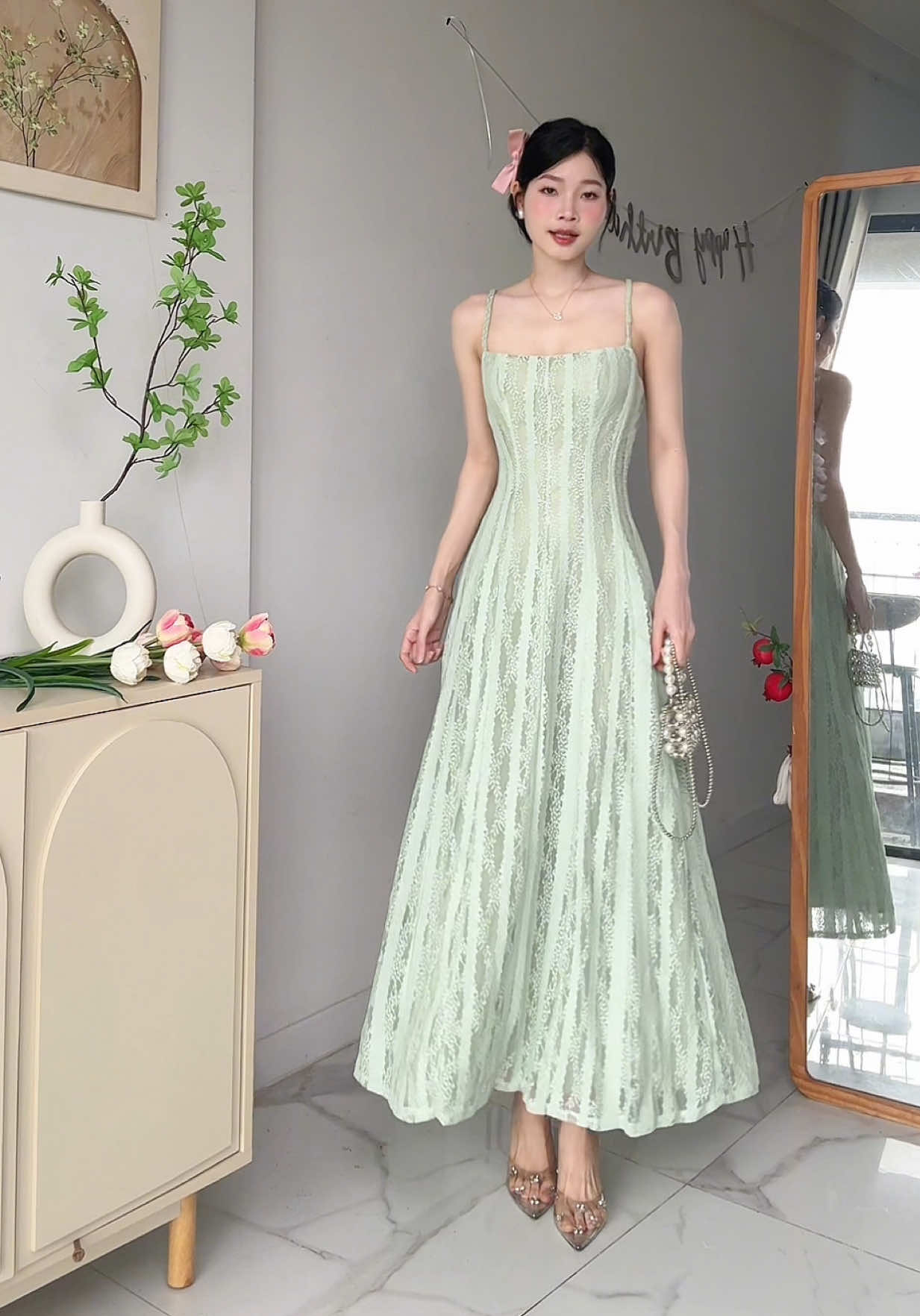 Xanh vs trắng màu nào đẹp nhĩ 😜🌸 