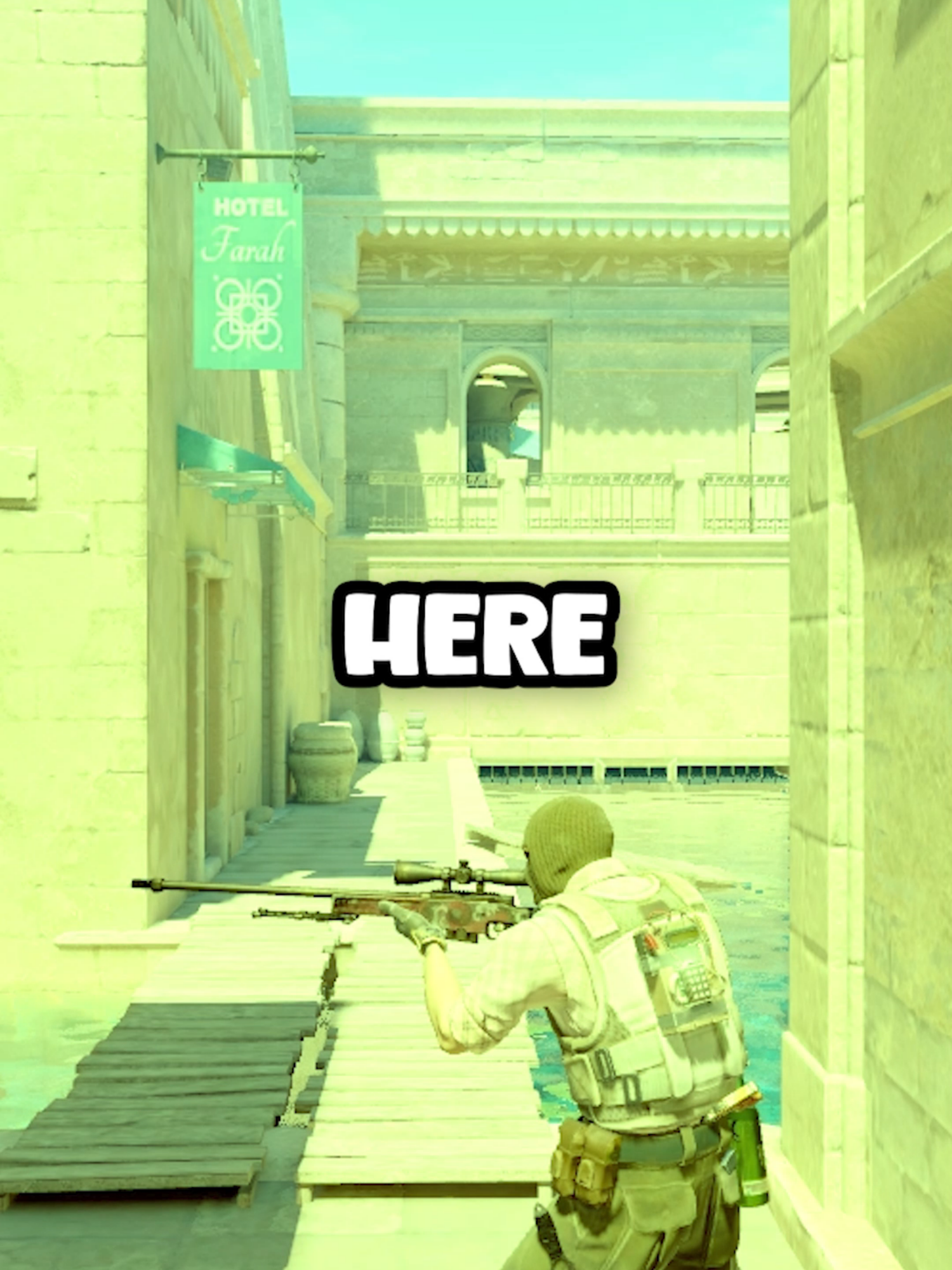 The best nades on Anubis, Why don't you use them? #cs2 #counterstrike2 #fyp