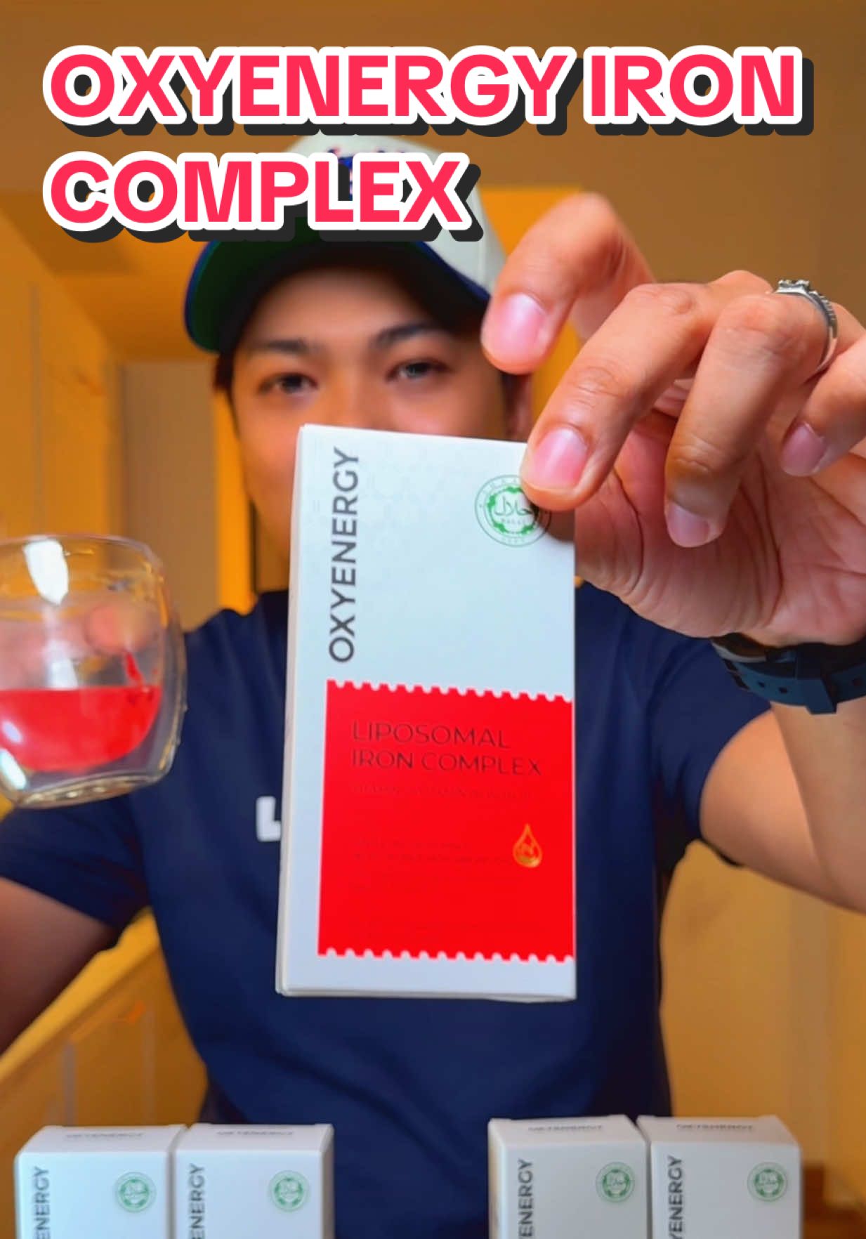 Replying to @Eliza Ismail Eno Liposomal Iron Complex Oxyenergy bagus utk energy,perut dan drah  #oxyenergy #liposomalironcomplex #ironcomplex 