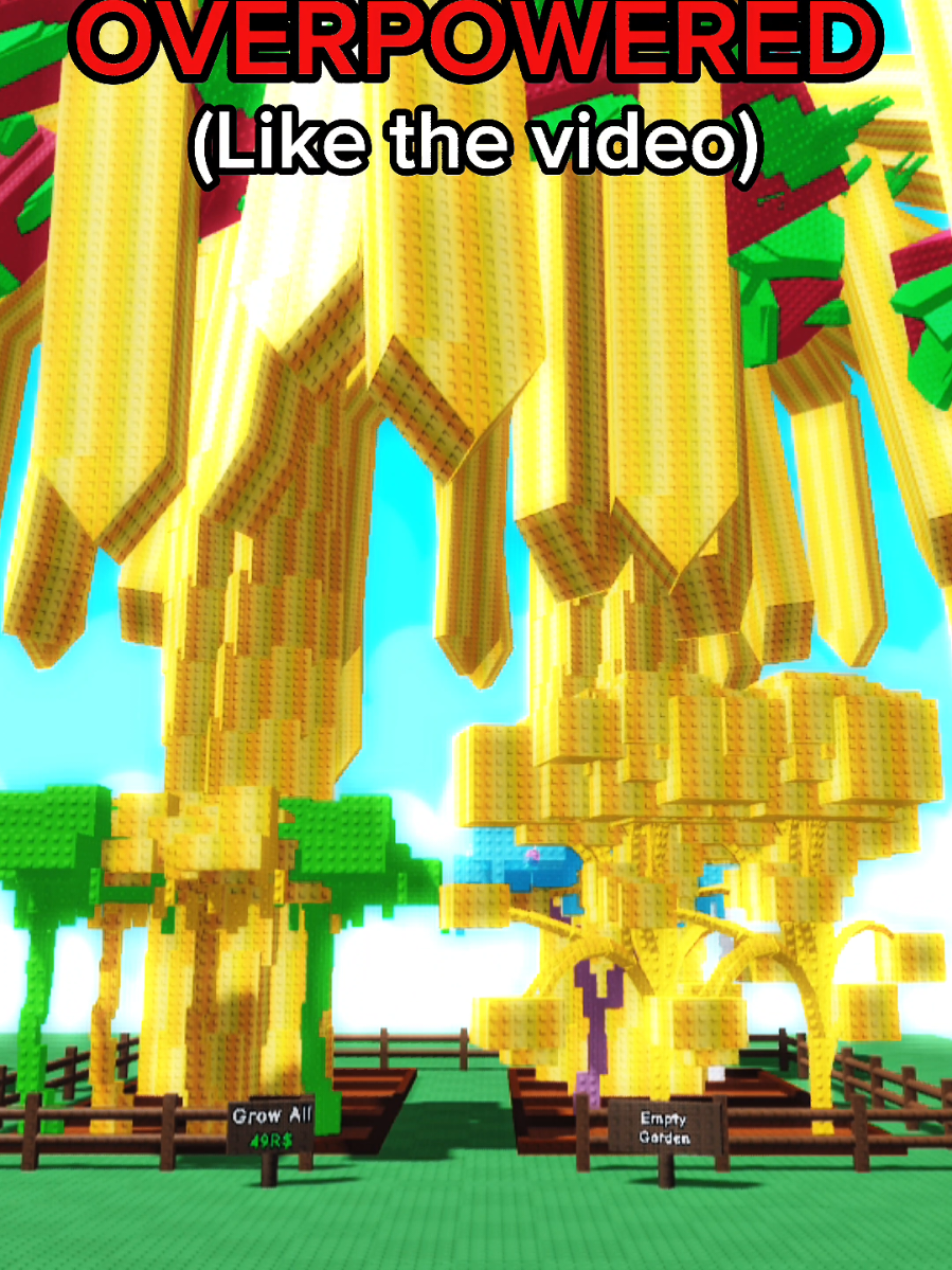 Which garden do you choose 🤔 #growagarden #roblox 