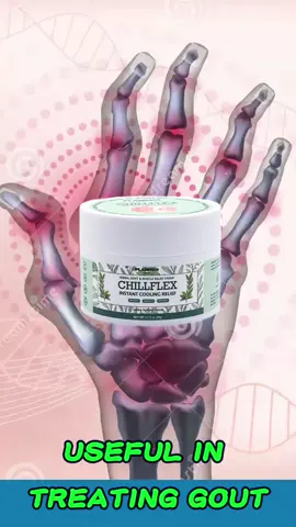 #chillflex #jointpain #jointpainrelief #goutgout 