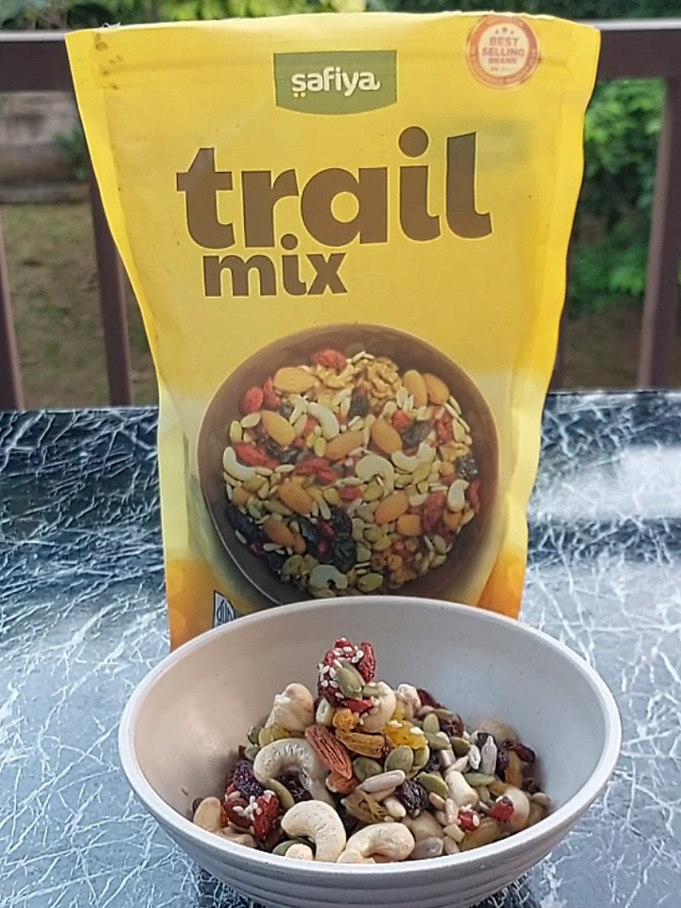 Cemilan sehat Trail Mix Safiya. #wibgajian #granola #trailmix #safiya #cemilansehat 