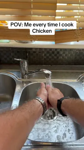 Almost forgot to wash my hands