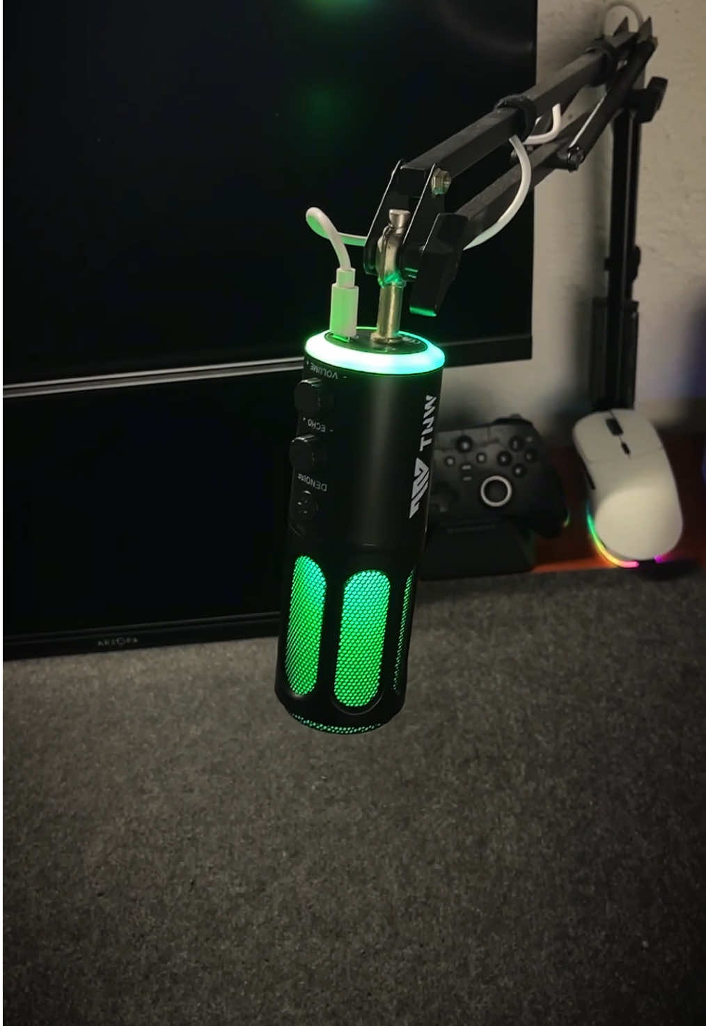 Check this TNW K18 a budget condenser microphone from @TNW Tech PH . Honestly for its price it offers good quality audio output and decent noise reduction. I used the microphone for the whole video with Noise Cancellation On and at 50% Gain. So what do you guys think of this mic? #condensermicrophone #tnw #tnwk18 #budgetmicrophone #gamingmicrophone #podcastmicrophone #streamingmic #budgetgaming #tiktokbudolfindsph #Tech #techtokph #tiktokmademebuyit #desksetup 