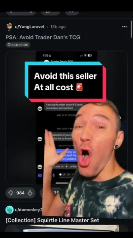 Avoid this seller at all cost 🚨  #pokemontcg #pokemoncards #pokemon #pokemontiktok 