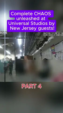 Complete CHAOS unleashed at Universal Studios by New Jersey guests! #part4 #copsoftiktok #cops #fyp #usacops #copstv #copstvshow #police