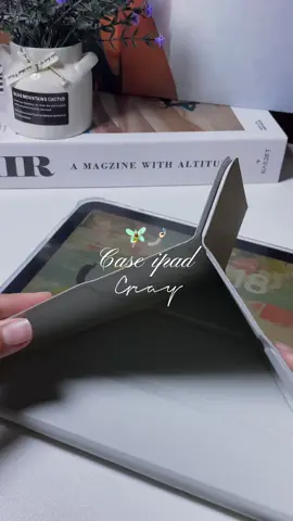 สีเทาสวยมากกๆๆ กันกระแทกได้ดี ตั้งได้ทั้งแนวนอนแนวตั้งเยยย#caseipad #case #ipad #ipadgen11 #ป้ายยา 