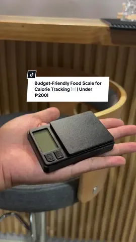 Tracking calories? This pocket scale changed the game for me! Accurate, compact, and tipid! 🥹💪 #foodscale #calorietracking #tiktokfindsph #mealprep #calories #budgetfinds #pocketsize 